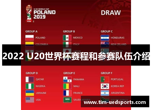 2022 U20世界杯赛程和参赛队伍介绍